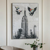 Concrete Dreams II Framed Canvas 700x15x900mm