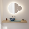 Vitruvit SKY ceramiczna umywalka nablatowa okrągła 40 cm w wybranym kolorze 