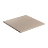 AQUAROCK kompozytowy brodzik prysznicowy antypoślizgowy, 80 x 80 cm, dune beige mat