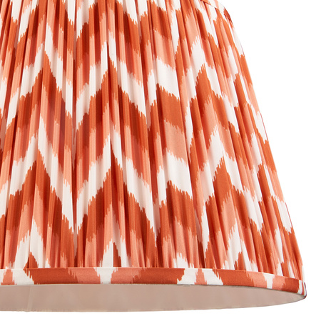 Zigzag Shade Apricot Orange Fabric 275x280x400mm