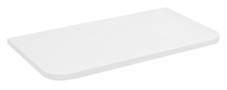 ZORBA blat Rockstone 41x22,5cm, biały mat