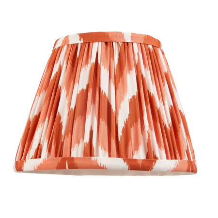 Zigzag Shade Apricot Orange Fabric 145x118x200mm