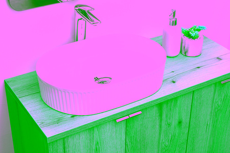 Zestaw meblowy 80cm z blatem i umywalką nablatową Beyond