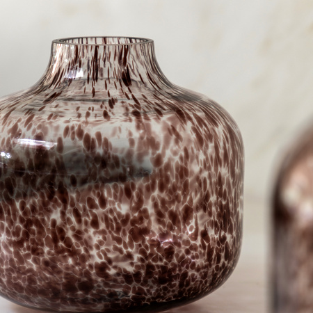 Confetti Vase Brown 180x180x175mm