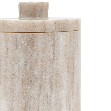 Tarragona Marble Storage Jar 100x130mm
