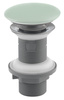 Odpływ umywalkowy 5/4", klik-klak, korek ceramiczny, 20-70mm, miętowa zieleń