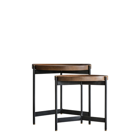 Zestaw 2 stolików Dakota 550 x 550 x 520 mm