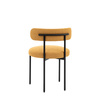 Aveley Dining Chair Ochre (2pk) 525x510x750mm