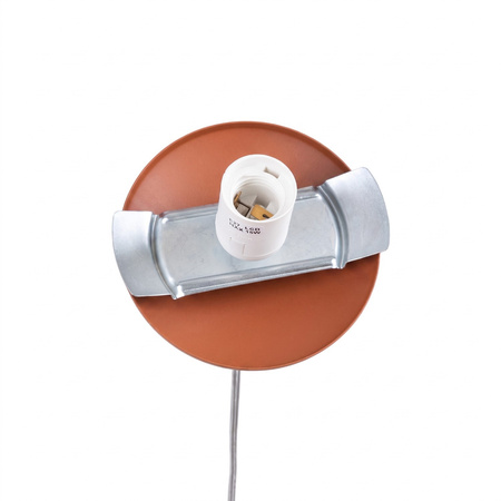 Lampa wisząca UGO 20 ochra czerwona