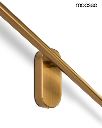 MOOSEE lampa ścienna TOBIA złota