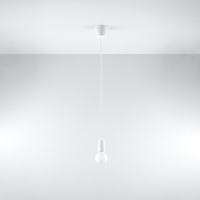 Lampa wisząca DIEGO 1 biała