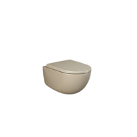 Zestaw DES Miska z Deską WC podwiesz. Rimless 52cm cappuccino Mat