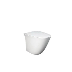 SENSATION Miska WC stojąca Rimless 52x38 cm biały połysk