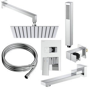Zestaw prysznicowy podtynkowy trzyfunkcyjny