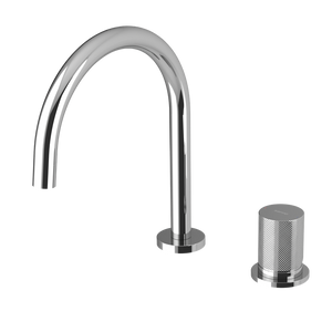 ULTRATAP dwuelementowa bateria umywalkowa bez odpływu, chrom