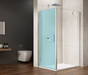 LORO ścianka boczna 800 m, szkło czyste