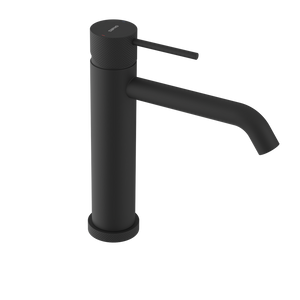 ULTRASAN bateria umywalkowa bez odpływu, czarny mat