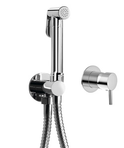 RHAPSODY bateria bidetowa podtynkowa ze słuchawką bidetową i wężem, chrom