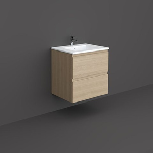 Zestaw JOY Umywalka Szafka 60cm scandinavian oak