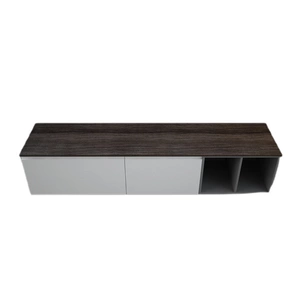 Blat meblowy RAK-Plano Techwood 201X46 cm - Moka Walnut