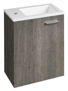 ZOJA szafka z umywalką 40x22 cm, mali wenge