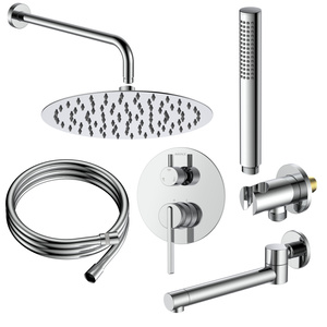 Zestaw prysznicowy podtynkowy trzyfunkcyjny