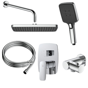 Zestaw prysznicowy podtynkowy dwufunkcyjny