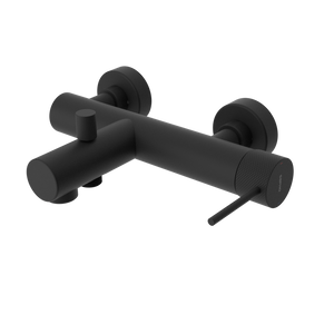 ULTRASAN bateria wannowa ścienna, czarny mat