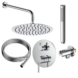 Zestaw prysznicowy podtynkowy dwufunkcyjny