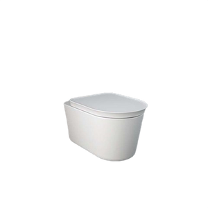 Zestaw VALET Miska WC podwieszana Rimless 56x36,3 cm & deska WC W/O biały mat