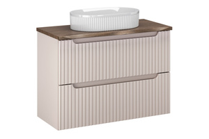 Zestaw meblowy 80cm z blatem i umywalką nablatową Beyond