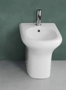 Compact Bidet stojący biały połysk
