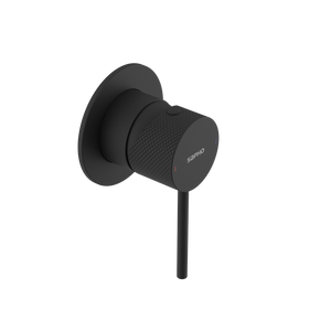 ULTRASAN bateria prysznicowa podtynkowa, 1 wyjście, czarny matt