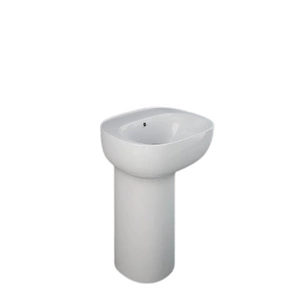 ILLUSION Umywalka wolnostojąca 54x44 cm biały połysk 