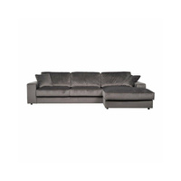 RICHMOND sofa narożna SANTOS R szara