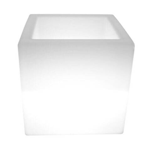 Lampa ogrodowa donica FLOWER CUBE LED RGBW 16 kolorów 40 cm