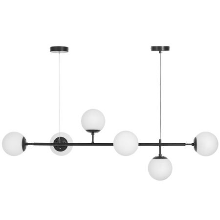 NOWOCZESNA LAMPA WISZĄCA CZARNO-BIAŁA CEREDO W6