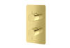 AXEL Gold Termostatyczna podtynkowa bateria wannowo-prysznicowa z trzema wyjściami